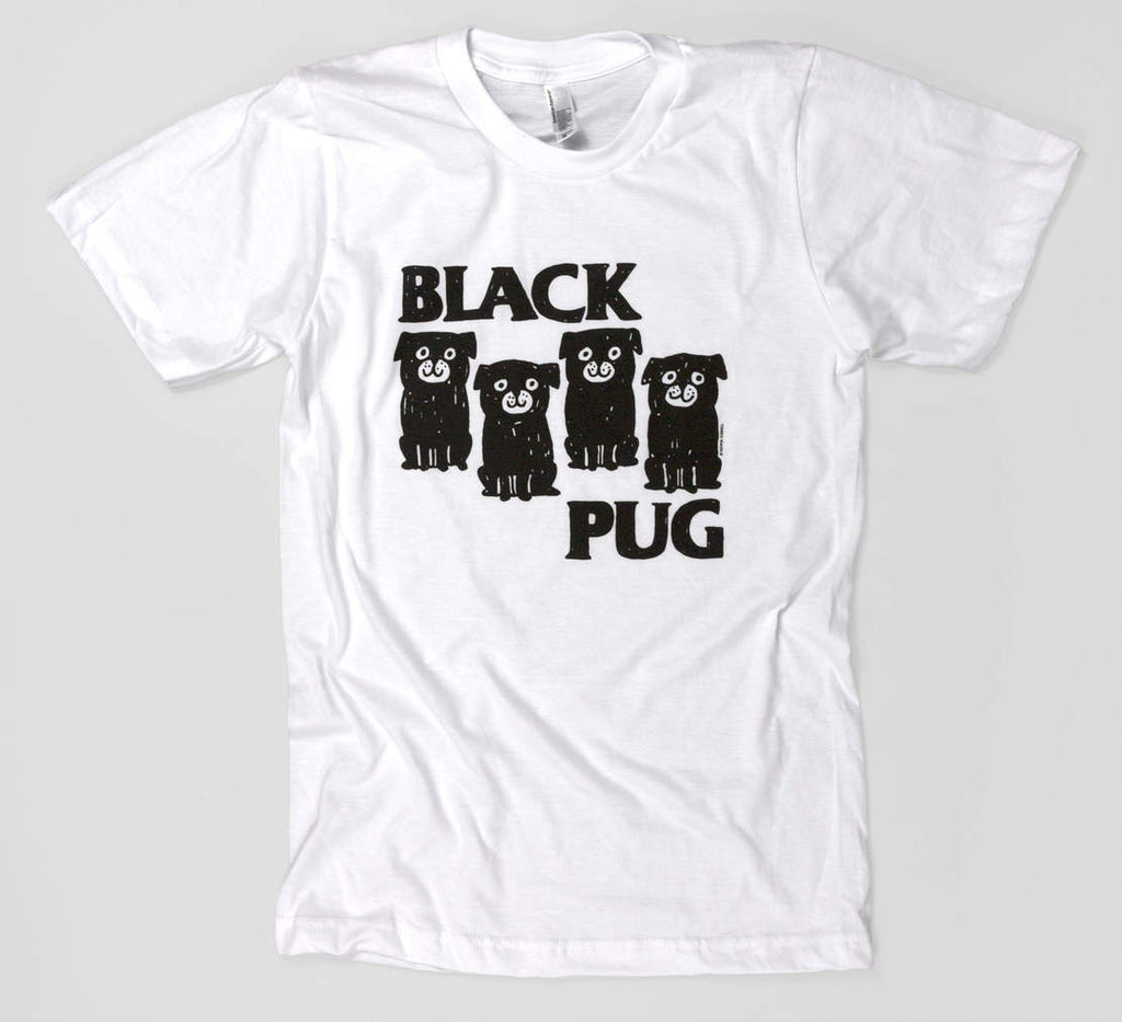 Black Pug shirt