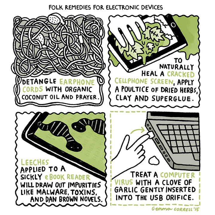 Folk Remedies for Electronic Devices